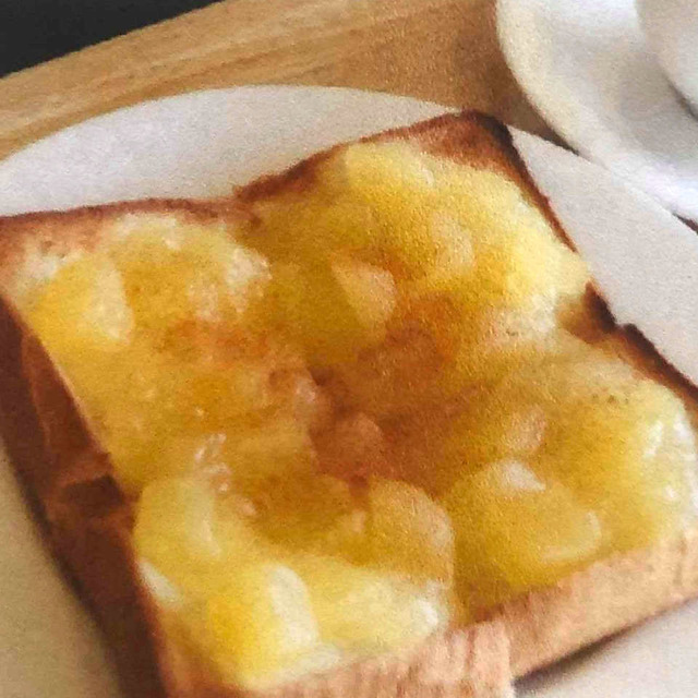 アップルシナモントーストの画像